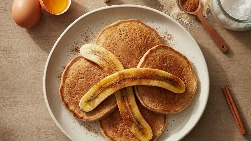 Pancakes sarrasin-banane